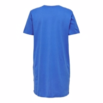 ONLY T-shirt Kjole June Strong Blue